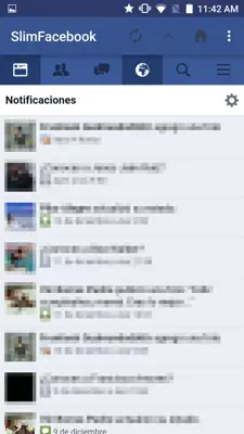 Slim Social for Facebook android App screenshot 7